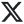 Twitter (X) social media icon