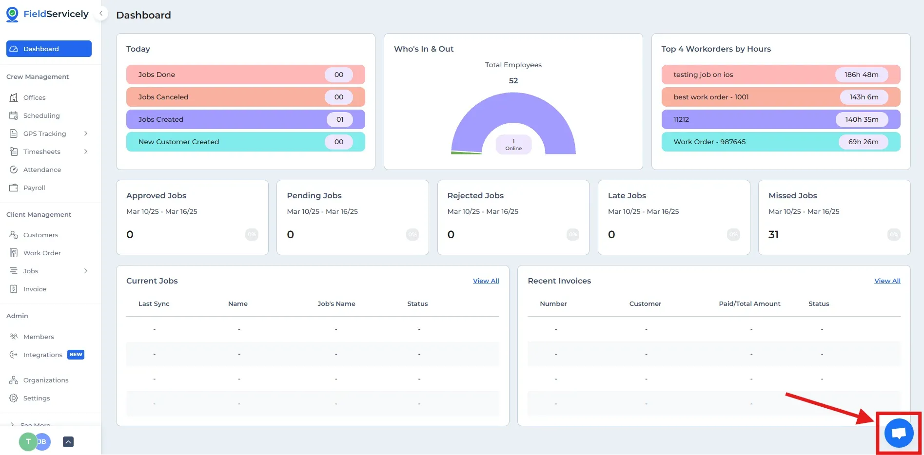 Thumbnail for How do I contact FieldServicely if I have tech/non-tech issues?