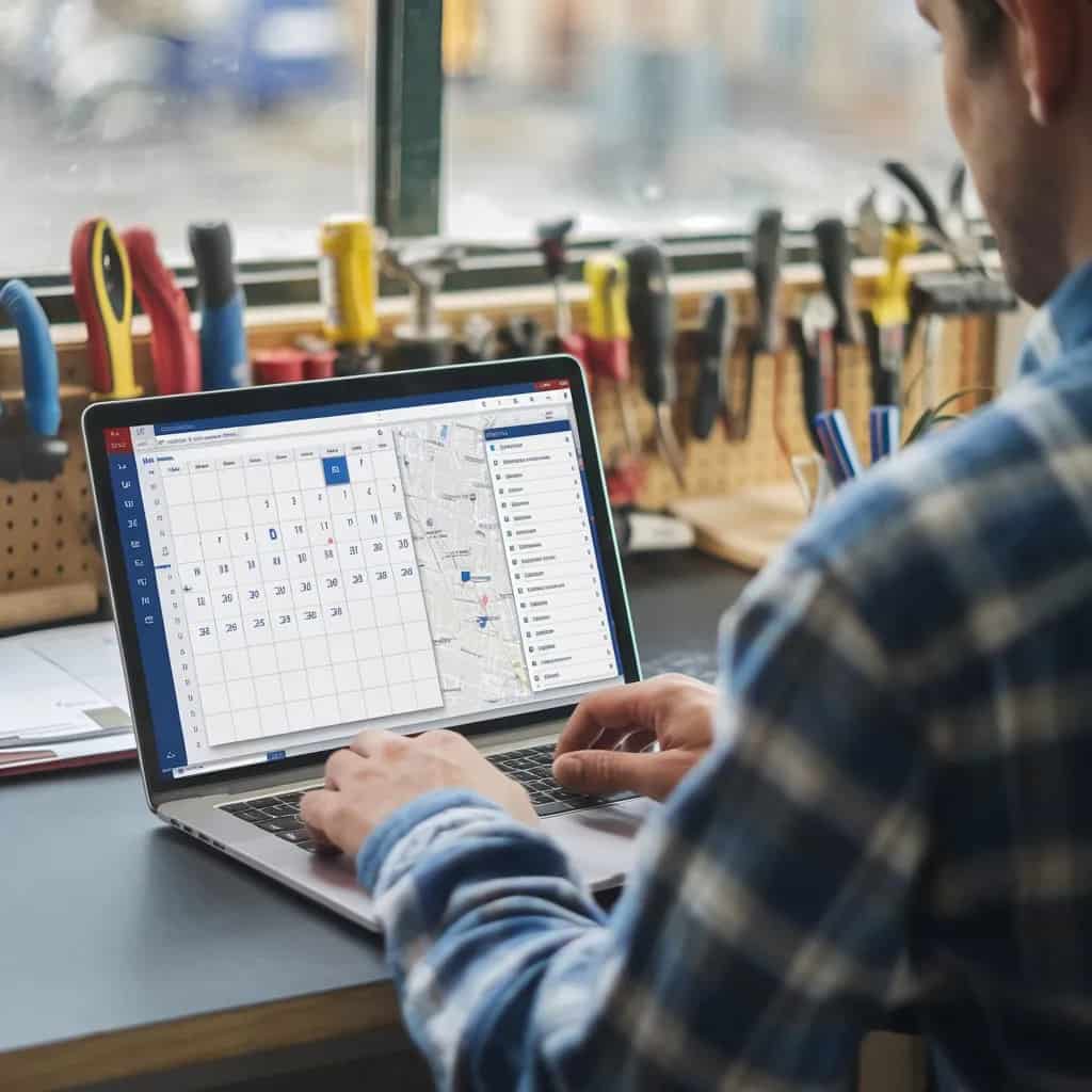 Field service manager using analytics