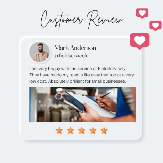 Image of a demo customer feedback for small business growth.