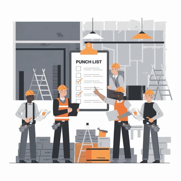 Punch list- Who does what?