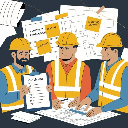 Punch out construction challenges: Miscommunication Among Stakeholders.