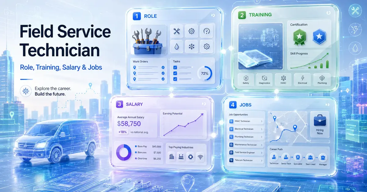 Field Service Technician: Role, Training, Salary & Jobs