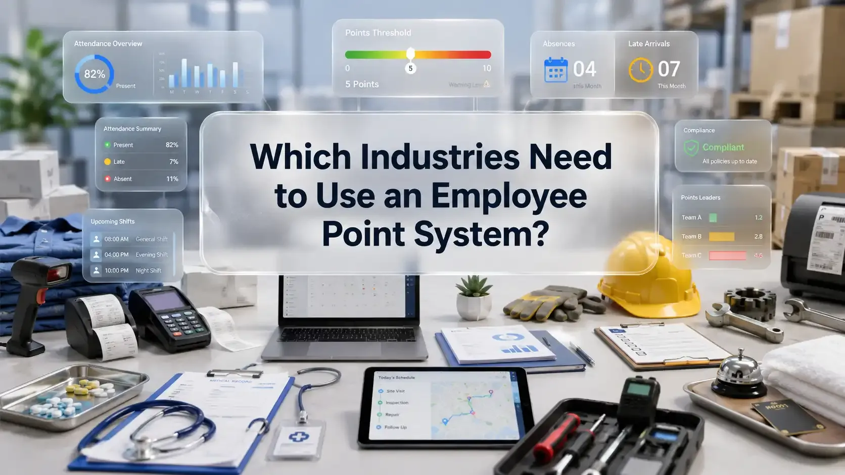 Industries that use employee attendance point systems