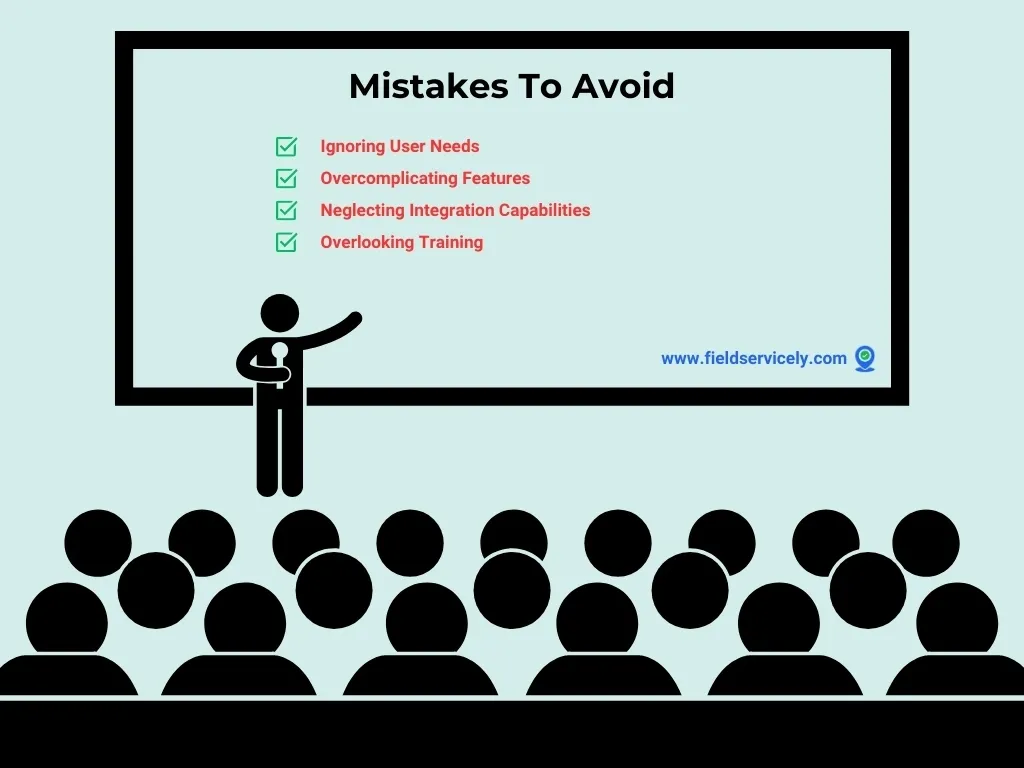 Mistakes to avoid while choosing your field marketing software.
