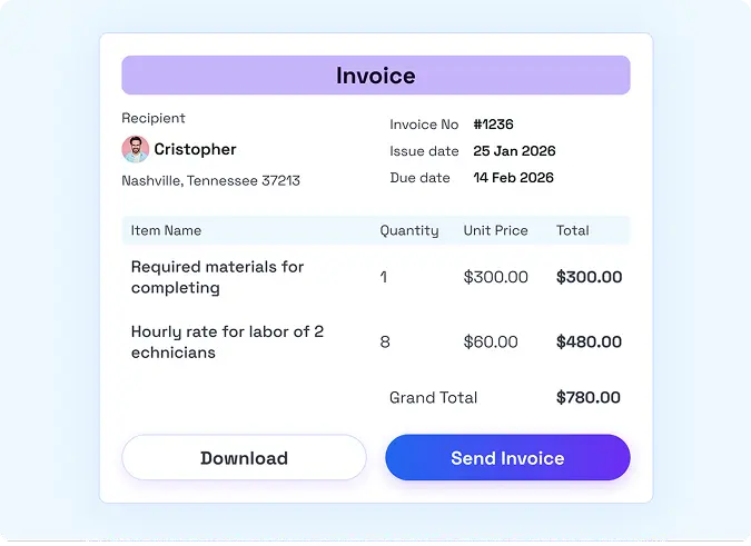 Send Invoice