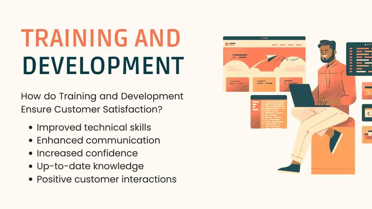 How do Training and Development Ensure Customer Satisfaction?