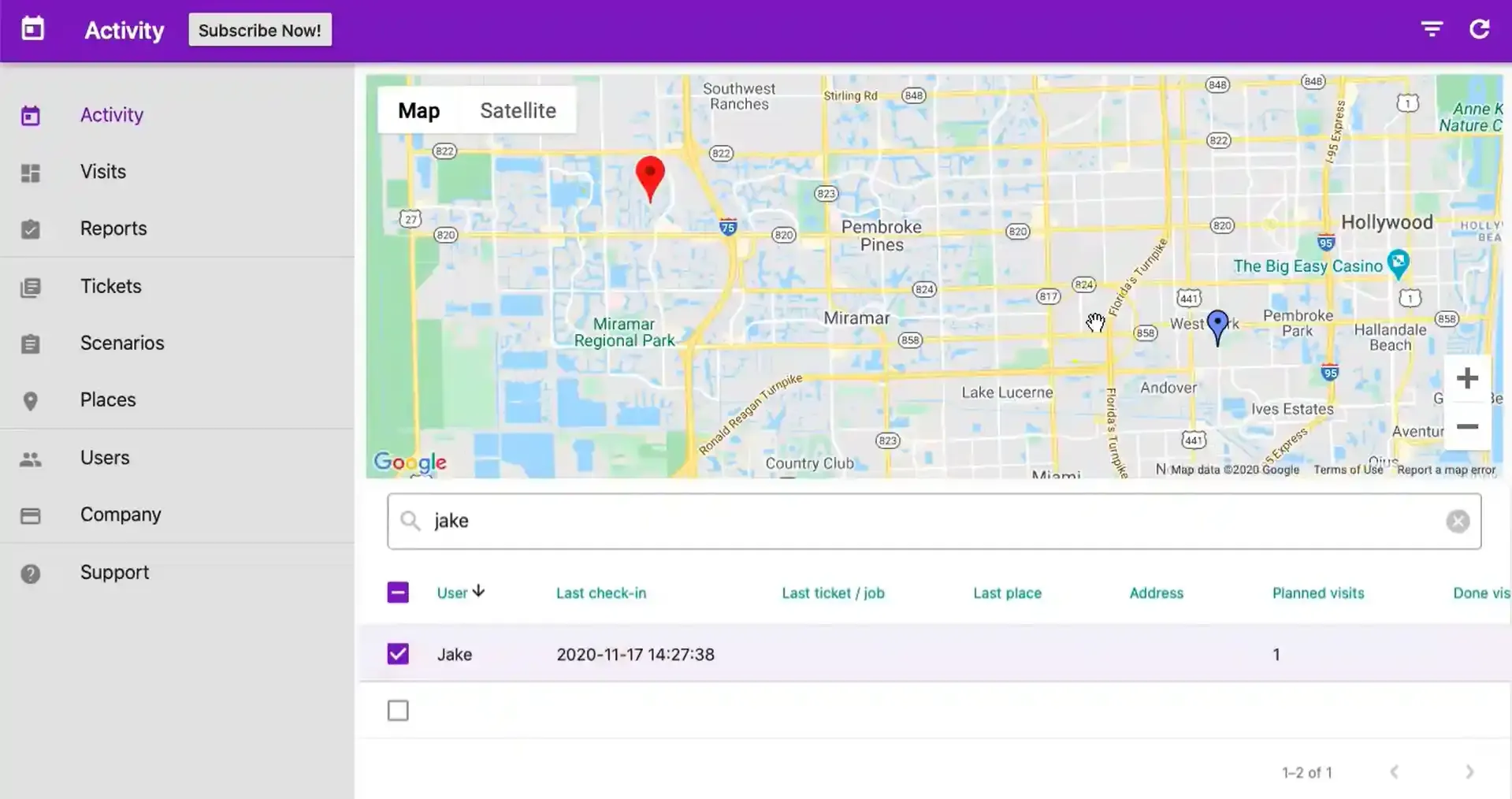 Visitbasis field marketing software.