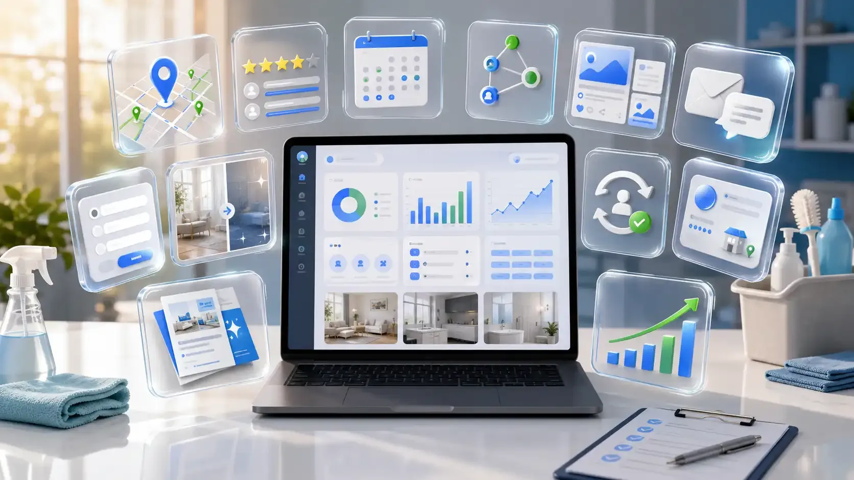 Cleaning business marketing strategy