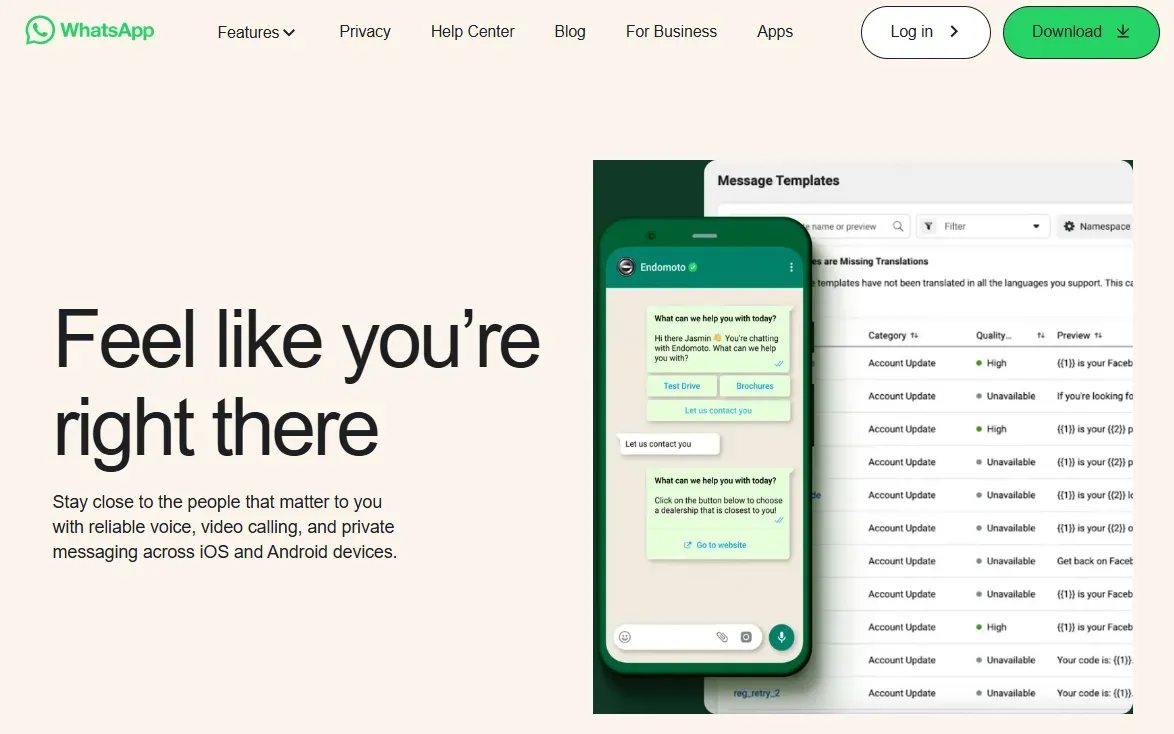 WhatsApp, one of the top free apps for sales reps