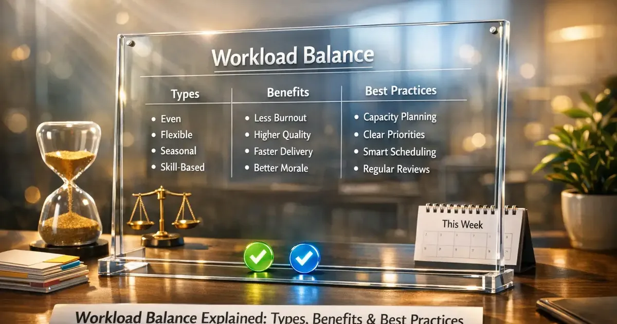 Workload Balance Explained: Types, Benefits & Best Practices